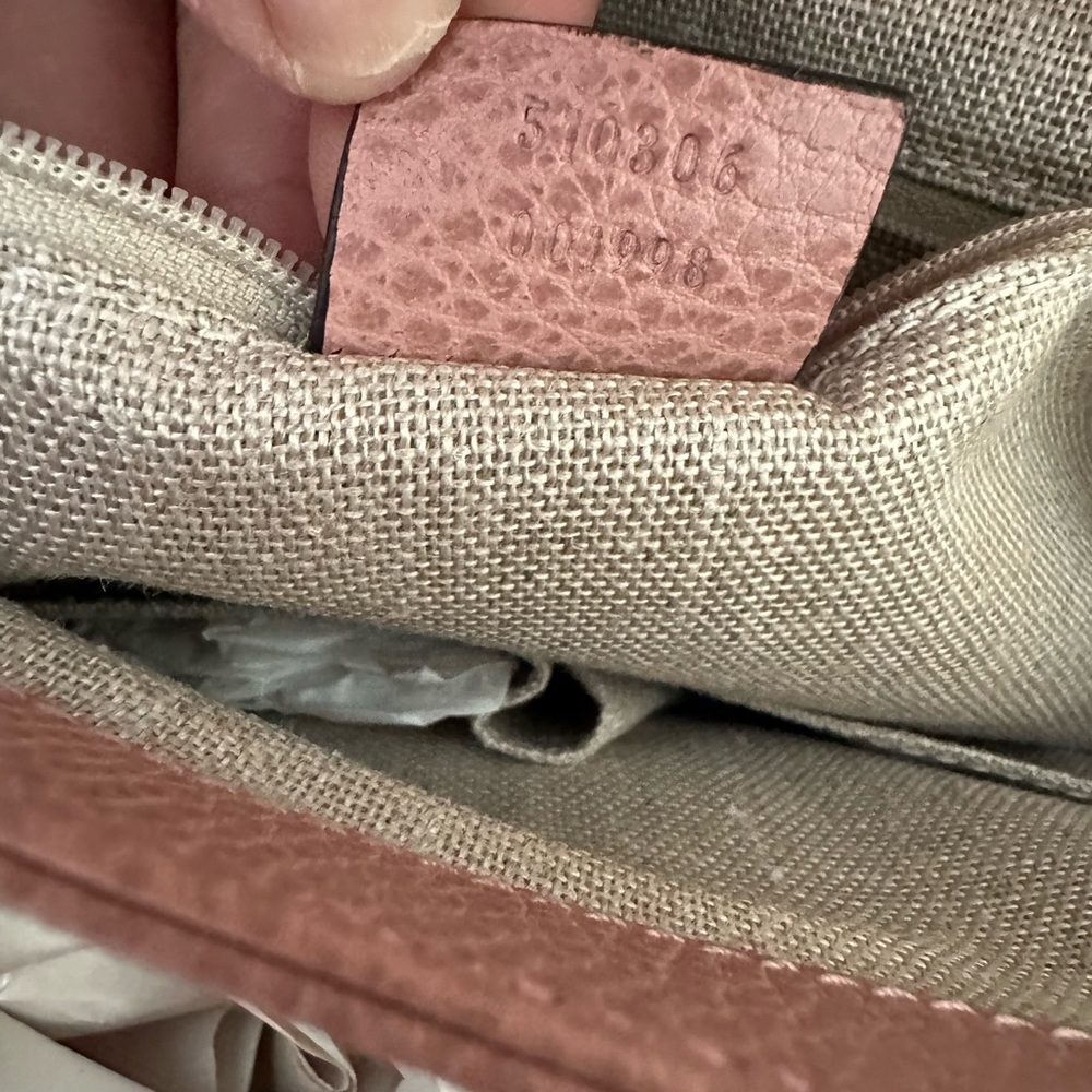 Gucci top handle handbag rose color medium - Picture 3 of 5